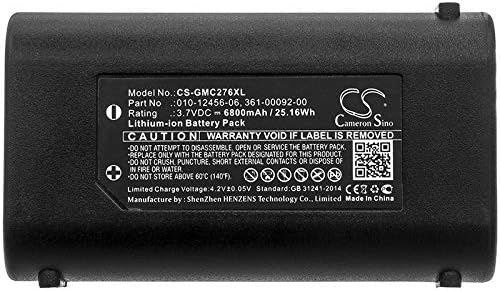 Cameron Sino Battery for Garmin GPSMAP 276Cx PN:Garmin 010-12456-06, 361-00092-00 6800mAh / 25.16Wh