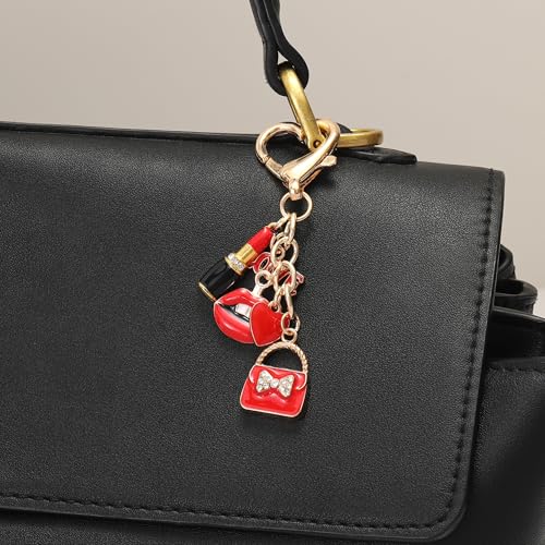 Image of SALTY Chic Bag Charm & Keyring - Cute, Stylish & Lightweight Keychain for Daily Use | Key Ring for Handbags | Keyrings & Keychains | Travel Accessories | Ideal for Gifting