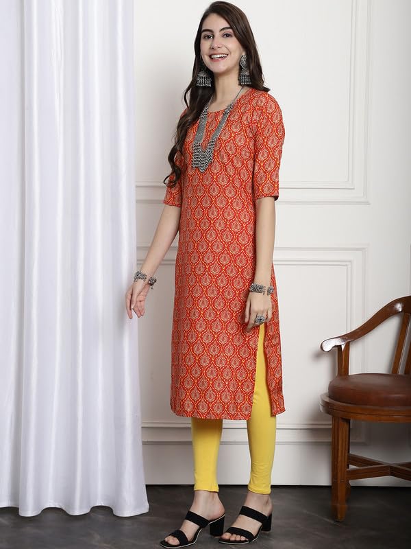 Image of Kurta for Women||Kurta||Casual Kurta|| Women's Kurta||New Fashionable Kurti ||Office Kurta for Women