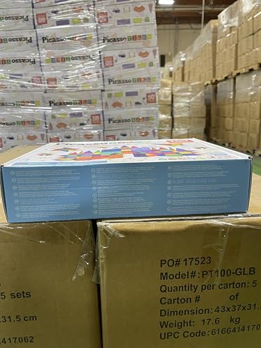 picassotiles 100 piece set 100pcs magnet building tiles clear magnetic 3d blocks construction playboards creativity beyond imagination inspirational recreational educational conventional