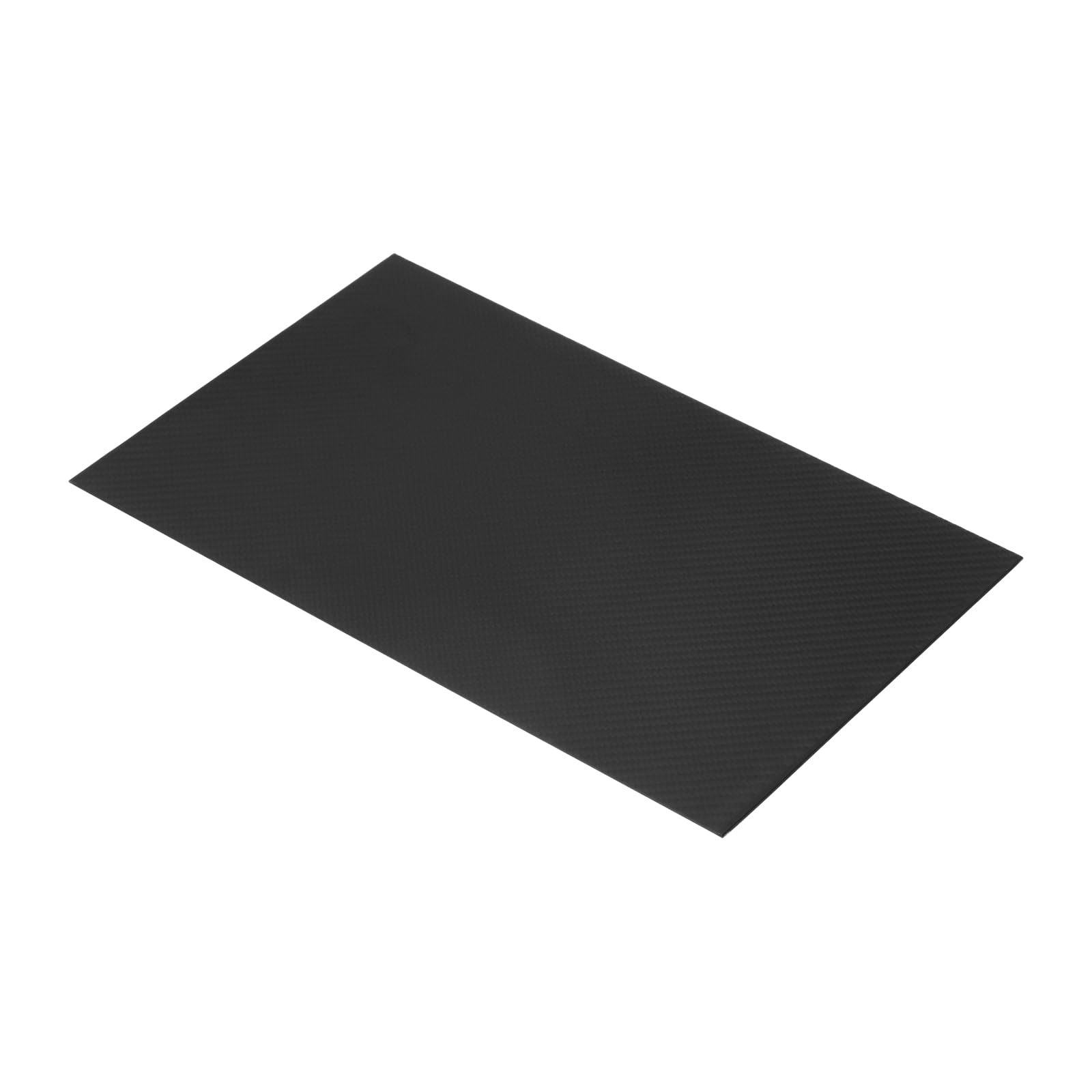 QUARKZMAN 1pz Foglio di Fibre di Carbonio 400x250x2mm Piastra in Fibre Carbonio Estruso Piatto Superficie Opaca Pannello Tessuto Spina Pesce per Aquiloni RC Aereo