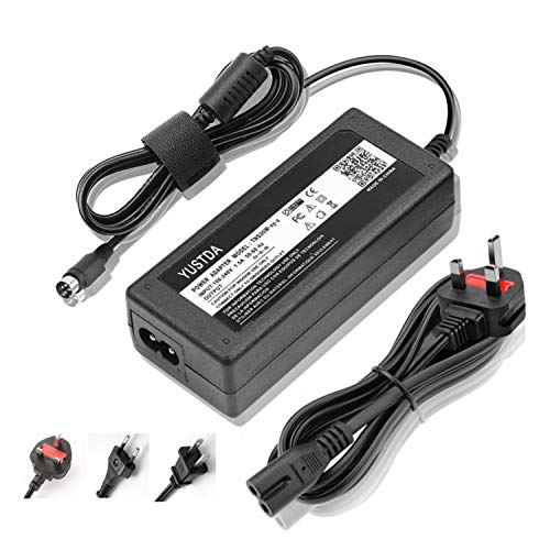 Adaptador de 4 pines DIN 5V AC/DC para Dell SuperSpeed D3000 WMGHV J22N2 0J22N2 452-11648 452-11646 R47M9 Targus ACP075us ACP70USZ ACP70US P/N Y5T3Y 0YW3Y YWWWWWWWWWWWWWWN DN0 46 9-4034 332-0446