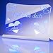 Produktbild LED Acrylglas Schild"Ich liebe dich", 20x15 cm, mit persönlicher Laser Gravur (blau)