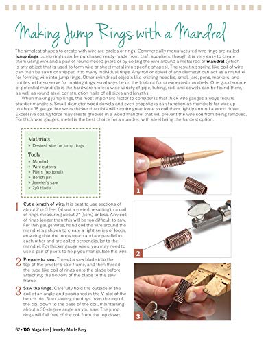 DO Jewelry Made Easy (Design Originals) 28 Stylish DIY Projects with Step-by-Step Instructions for Necklaces, Earrings, Bracelets, Rings, and More using Beads, Findings, Wire, Hemp, and Leather - Image 7