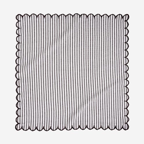 Image of FINGERCRAFT Cloth Napkins Set of 6 | 20x20 Inches | 100% Cotton