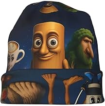 Cappellino Imbottito Brainrot – Berretto Invernale Unisex con Stampa Personaggi Trend – Morbido, Caldo, Antivento – Idea Regalo Fashion