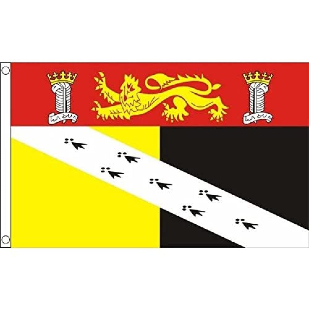 AZ FLAG Norfolk county Flag 150x90 cm 100D Polyester 2 Grommets