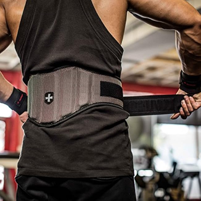 Harbinger Men's Firm Fit 7.5-Inch Contoured Weightlifting Belt