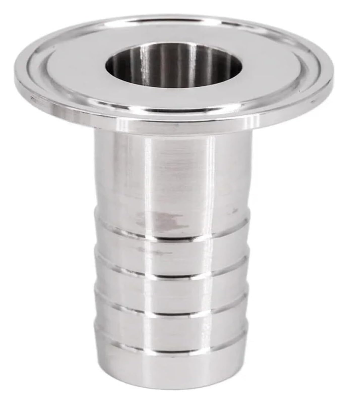 Schlauchverbinder, Edelstahl-Schlauchanschluss, 1 Stück Tri-Clamp-Rohrverbinder aus Stahl 304 for Heimbrauerei(19 * 40 mm)