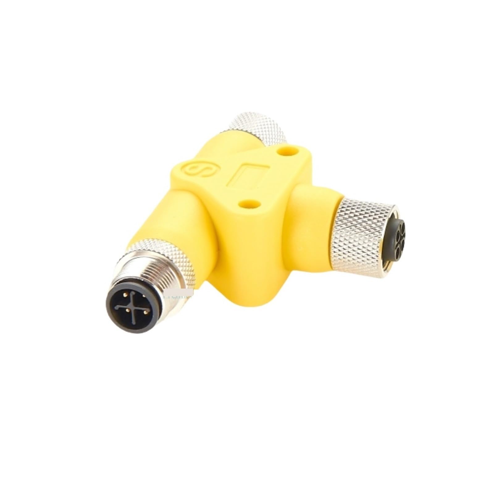 Adaptateur T M12 codage S résistant aux vibrations pour maintenance - 2