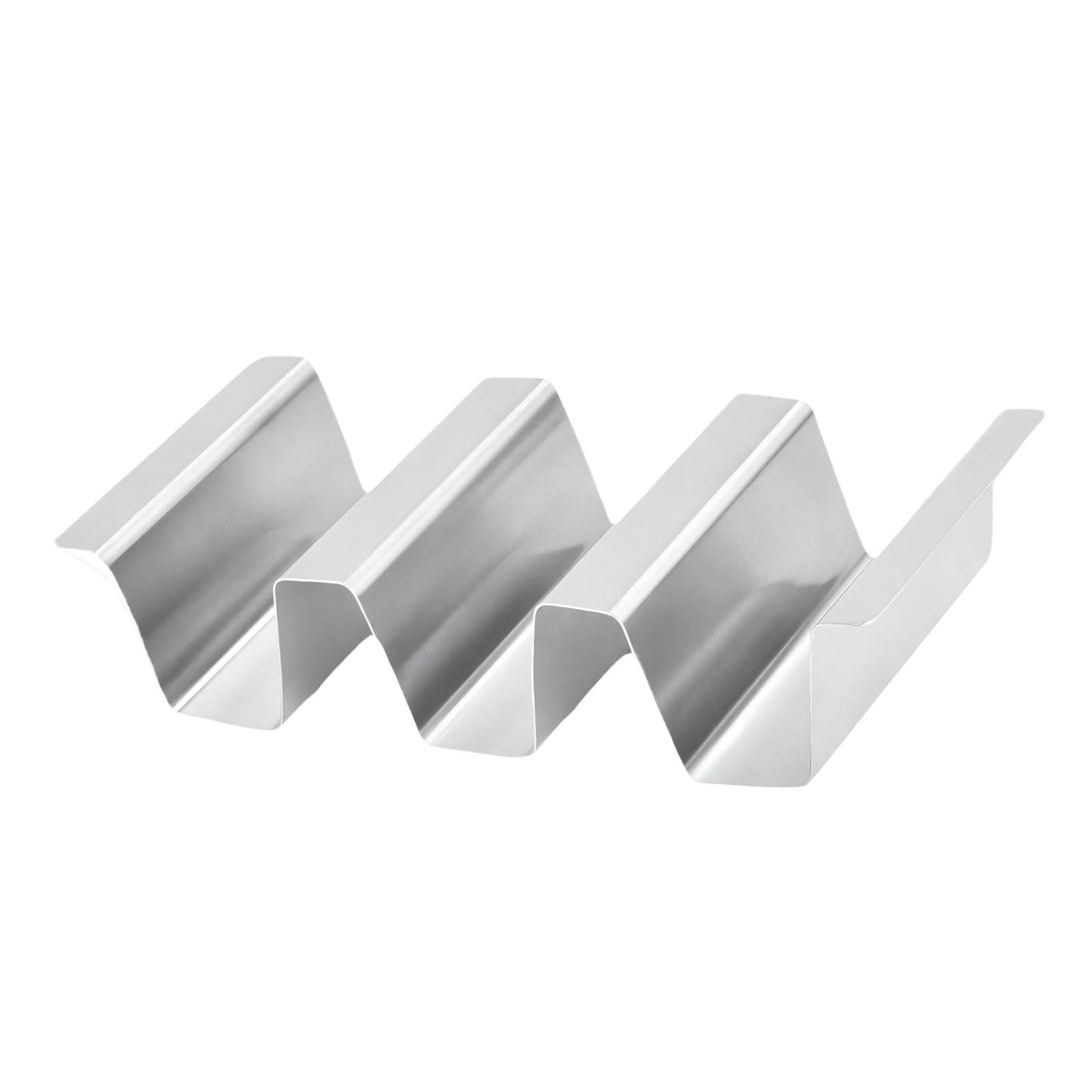 Msioytog 2 Pack Rustproof Flatbread Stands for Effortless Serving of Three Flatbreads Per Holder At Any Occasion Buffet Serving Accessories