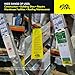 BearTOOLS Ladder Inspection Record Kit, Includes Holders and Safety Inspection Tags Inserts, Weatherproof, Clear Visible Tags, For All Step Sizes, Complete With Cable Ties (Holder, 2 Inserts + Marker)
