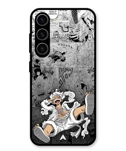 Image of Premium Anime 2 Case for Samsung Galaxy S23 (Glossy Finish) Soft-Touch Metal TPU Back Cover, Shockproof, Designer, Aesthetic Mobile Phone Case