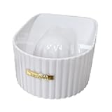 Generic Ceramic Nail Bowl, Nail Soaking Bowl SPA Manicure Tool for Soak Off Gel Polish Remove Cleaning, White