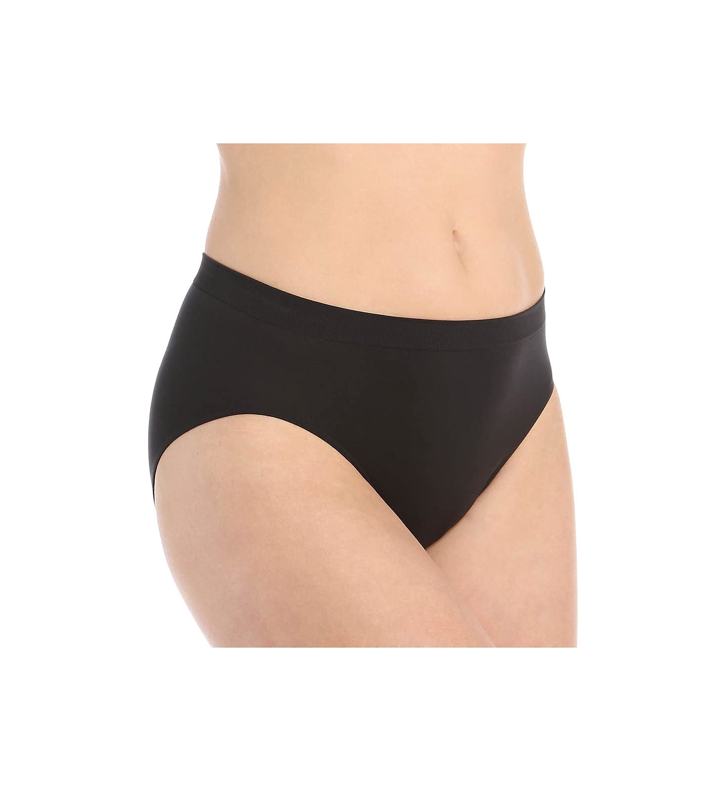 Bali Women's Seamless Underwear Pack, Comfort Revolution Hi-Cut Panties, Microfiber Stretch Underwear for Women, 3-Pack