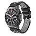 CSVK Compatible avec Bracelet Galaxy Watch 46mm/Gear S3 Bracelets de Montre, Bande de Remplacement en Silicone Souple Sport Strap pour Gear S3 Frontier/S3 Classic/Moto 360 2nd Gen 46mm