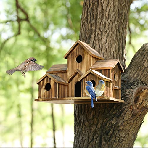 Bird-HouseBird-Houses-for-Outside-ClearanceBird-House-for-OutsideRoom-for-6-Bird-Families-in-EachLarge-Bird-House-for-GardenCourtyardBackyard-DecorHandmade-Hummingbird-House Bird HouseBird Houses for Outside ClearanceBird House for OutsideRoom for 6 Bird Families in EachLarge Bird House for GardenCourtyardBackyard DecorHandmade Hummingbird House