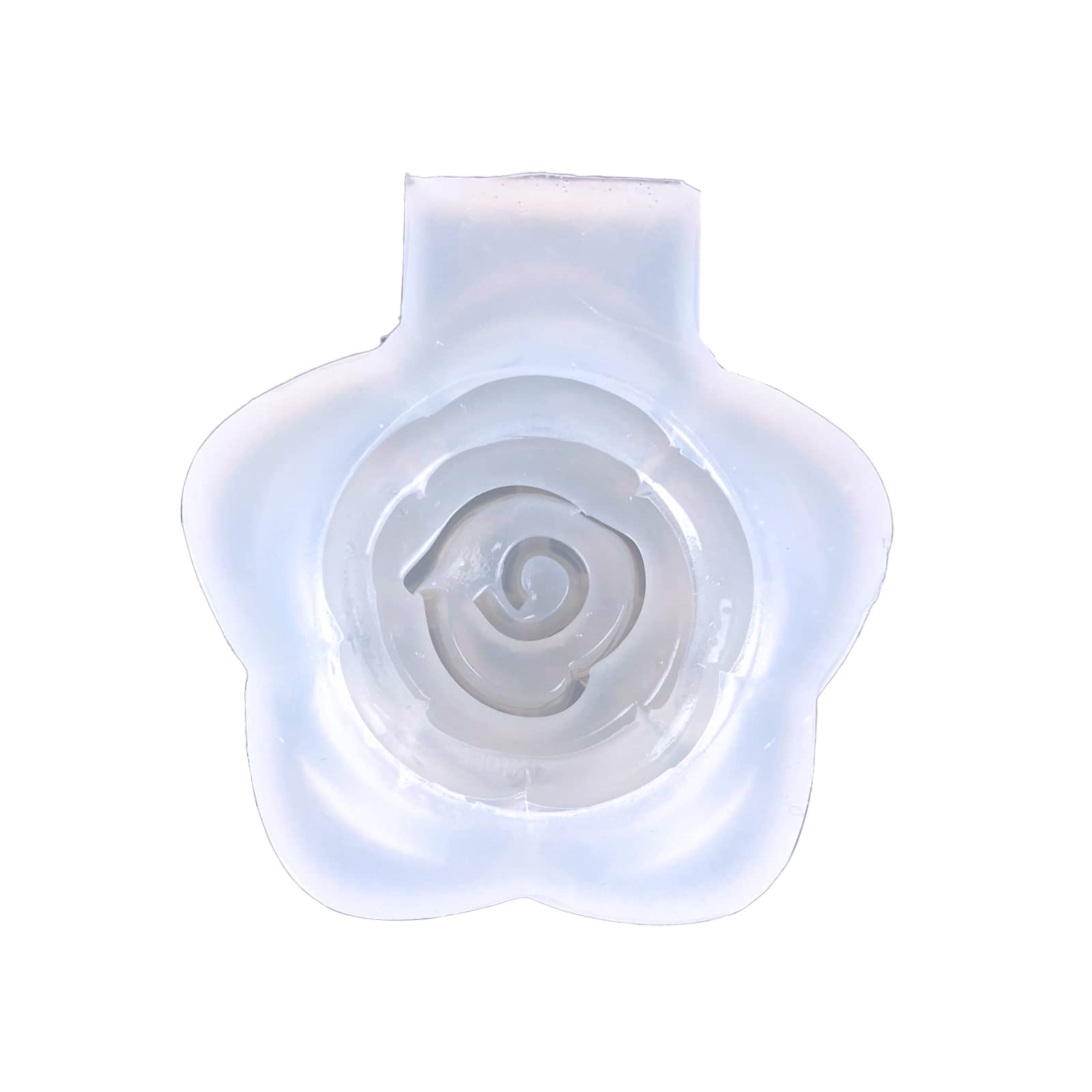 Kalttoy 3D Rose Flower Silicone Mold Melt Making Cupcake Chocolate Handicraft Making Supplies Rose Mold