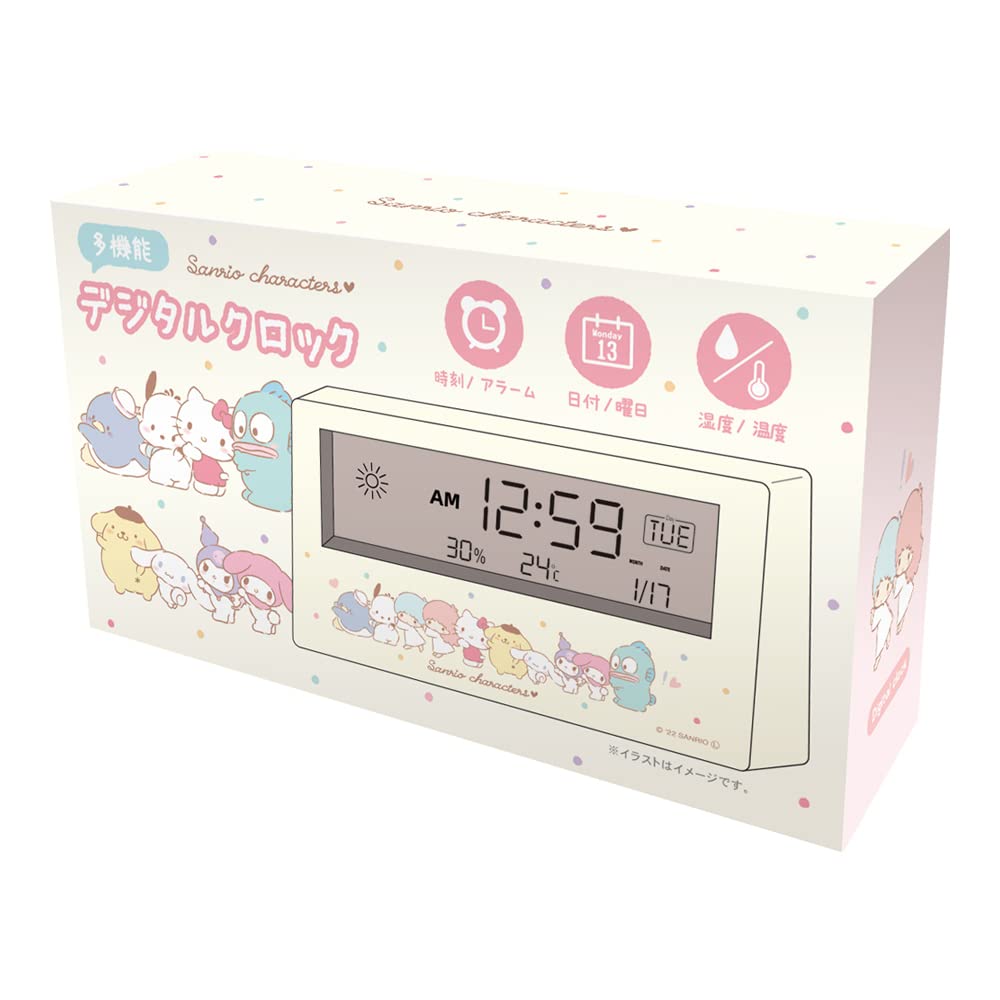 Amazon.co.jp: ティーズファクトリー サンリオ 多機能デジタルクロック