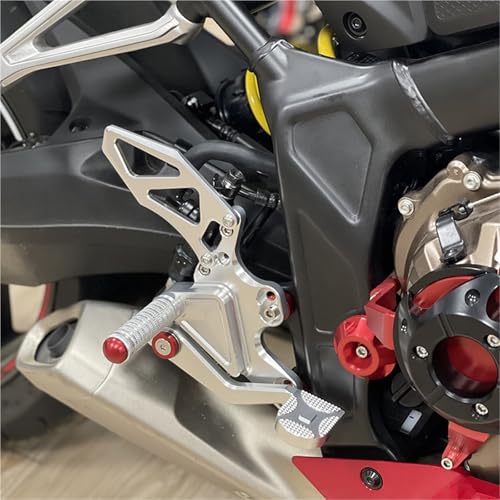 Commandes Reculées CB650F CBR650R 14-23 : Repose-Pieds Alu CNC - 4