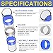 haisstronica 200PCS Solder Seal Wire Connectors,Waterproof Heat Shrink Butt Connectors for Watercraft,Electrical,Electronics 16-14 Gauge Blue