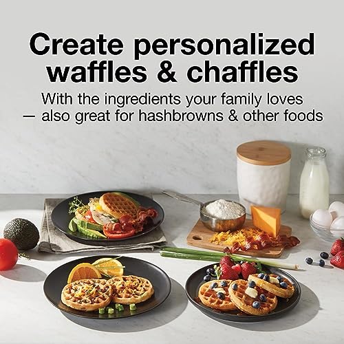 Image of Proctor Silex Mini Waffle Maker With 4 inch Round Non-Stick Grids