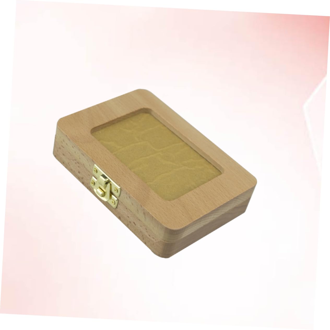 3 piezas Contenedor fetal de for niños Organizador de recuerdos de madera for niños Caja de almacenamiento de de madera Soporte de hada de los Marco de fotos conmemorativo Bambú hombres y mujeres conm