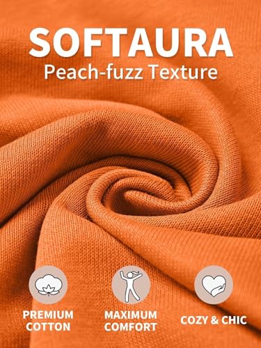 KINGFEN Womens Sweatshirts Fall Fashion 2025 Long Sleeve Tops Comfy Crewneck Casual Shirts4