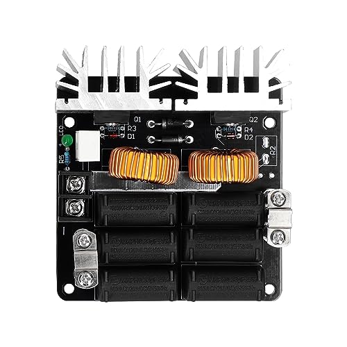 Placa de calentamiento por inducción Zvs de 1000W, bobina de calentador de inducción, tubo de cobre, controlador Flyback, calentador Diy, herramienta de encendido y enfriamiento(12-48V)