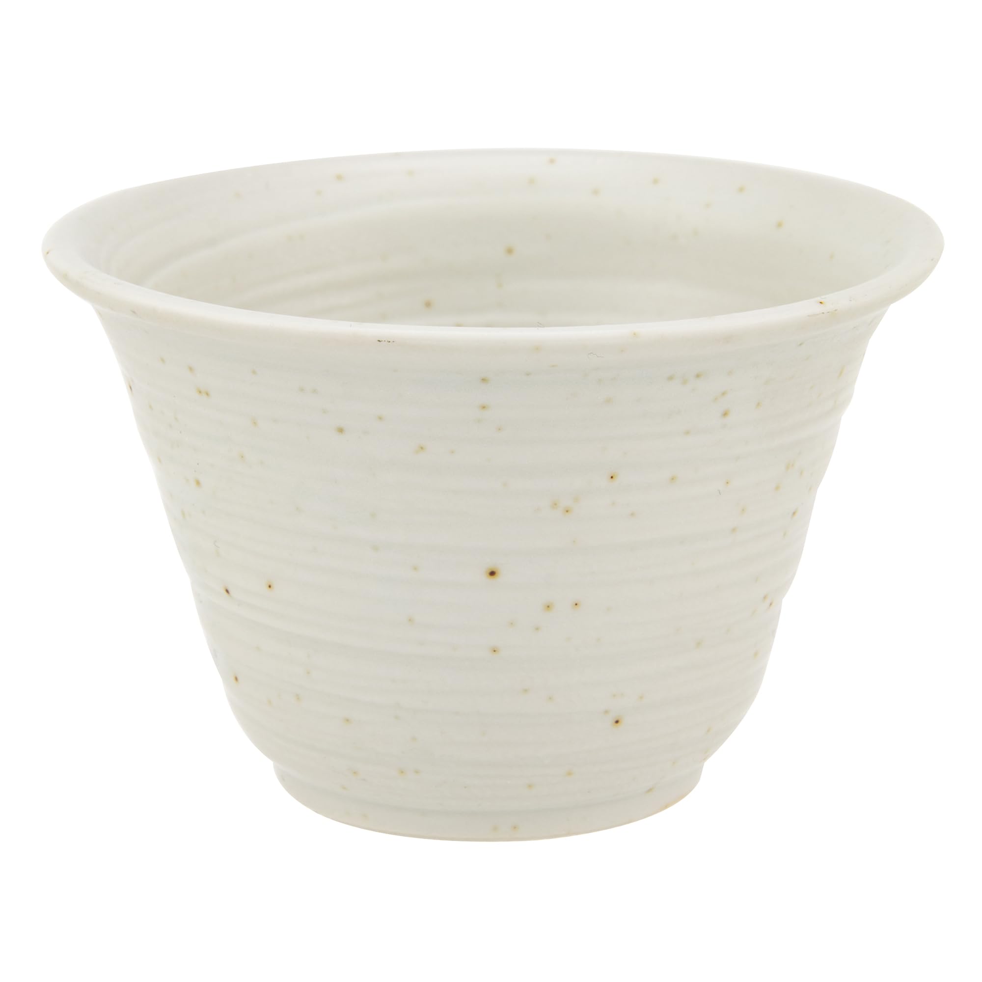 Tatara 23263 Sencha Bowl, Tea Cups, 4.1 fl oz (130 cc), Warped Sencha Bowl, White Mat, Ceramic, Made in Japan : Home & Kitchen