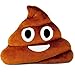 Trayosin Cojín de emoticn con relleno suave y con forma de caca