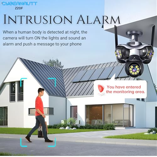 Image of XUGA Cybernautt Z20F 25MP 5 Lens WiFi Camera | Ultra high resolution 25MP 5-lens system provides unmatched coverage. Built-in smart wireless WiFi connectivity for homes.