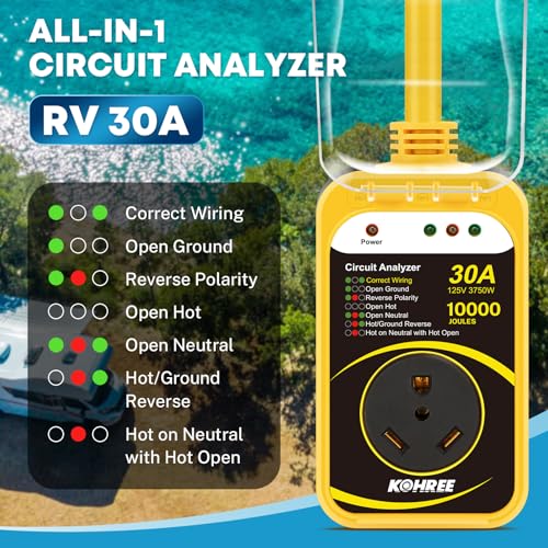 Kohree KR6431 Rv Surge Protector 30 Amp thumb #2