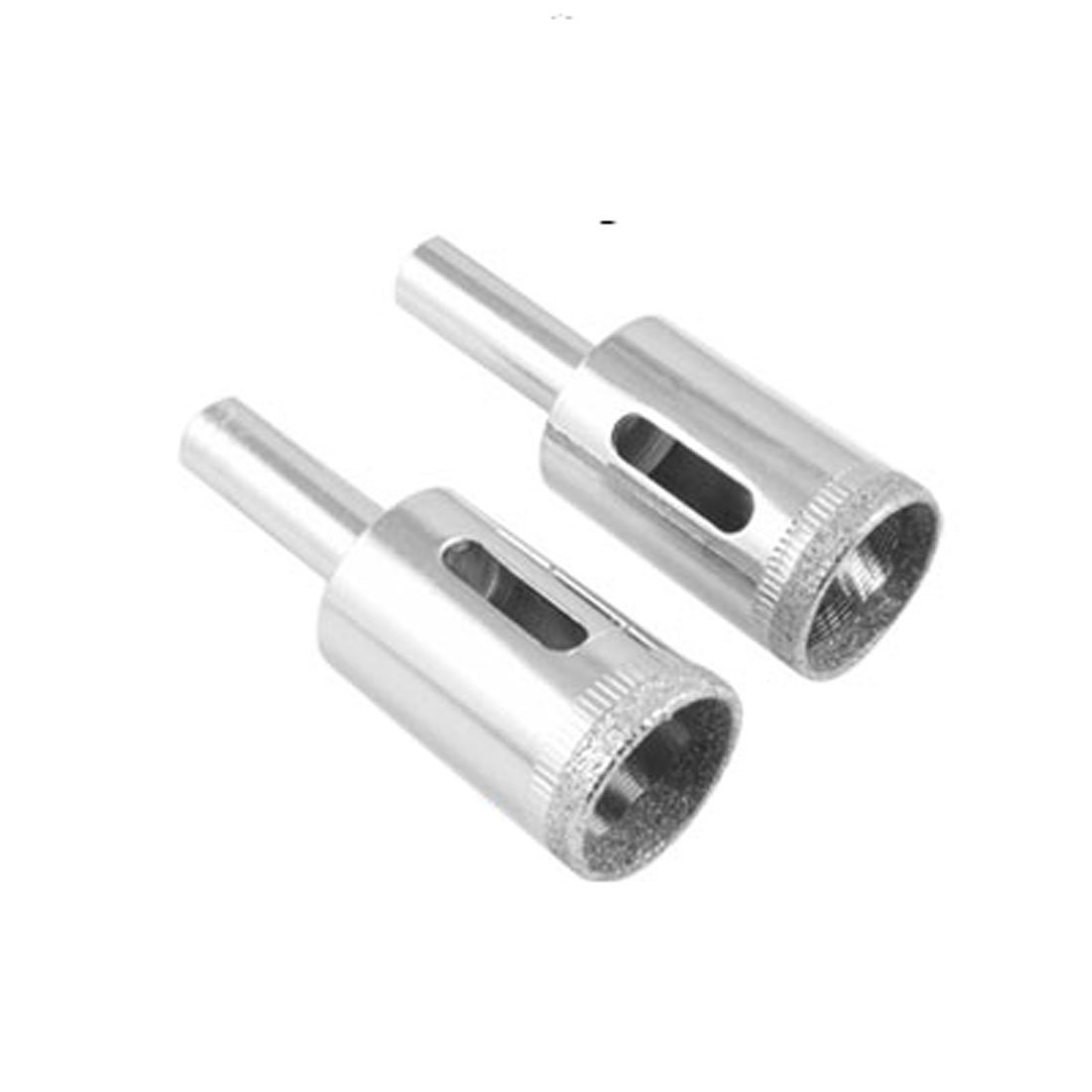 Aexit 18mm Diamond Hole Saws & Accessories Coated Tip Glass Hole Saw 2pcs Hole Saw Sets Drilling Tool