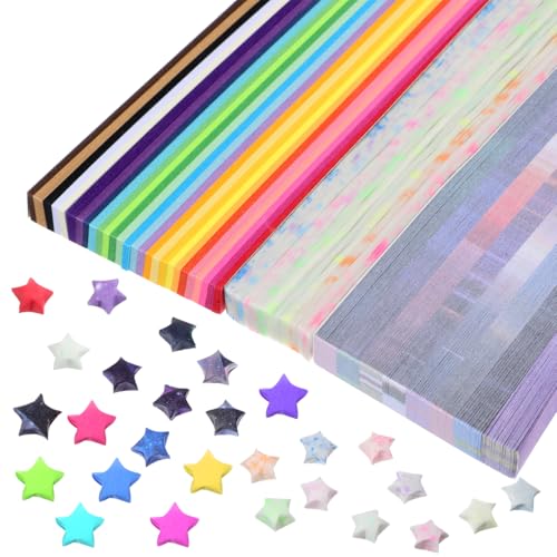 Lista de Tiras para hacer filigranas - los más vendidos. 49 ABOOFAN 1290 Tiras De Papel De Estrellas De Origami Con Efecto Brillo Nocturno Y DiseñO Gradiente Para Manualidades Y DecoracióN De Fiesta 9.25X1.96X0.19In