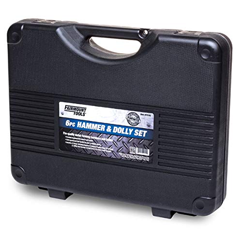 Miniatura 7 de Fairmount Juego de martillo profesional de 6 piezas y carrocería de automóviles, herramientas de reparación de guardabarros, martillo Dolly Dent