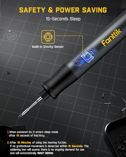Fanttik T1 MAX Soldering Iron Kit, Cordless Soldering Iron thumb #6
