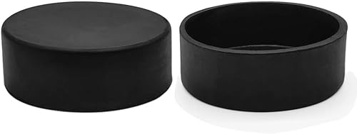 Miniatura 9 de Flyshop 4 tapas redondas de goma de 1.772 in para patas de silla, protectores de suelo, antideslizantes y reducción de ruido, calcetines duraderos