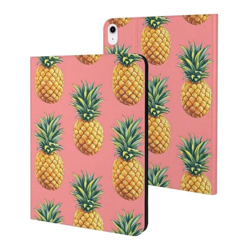 Housse iPad A16 11 2025 fine protection tablette iPad 10e generation 10.9 motif ananas