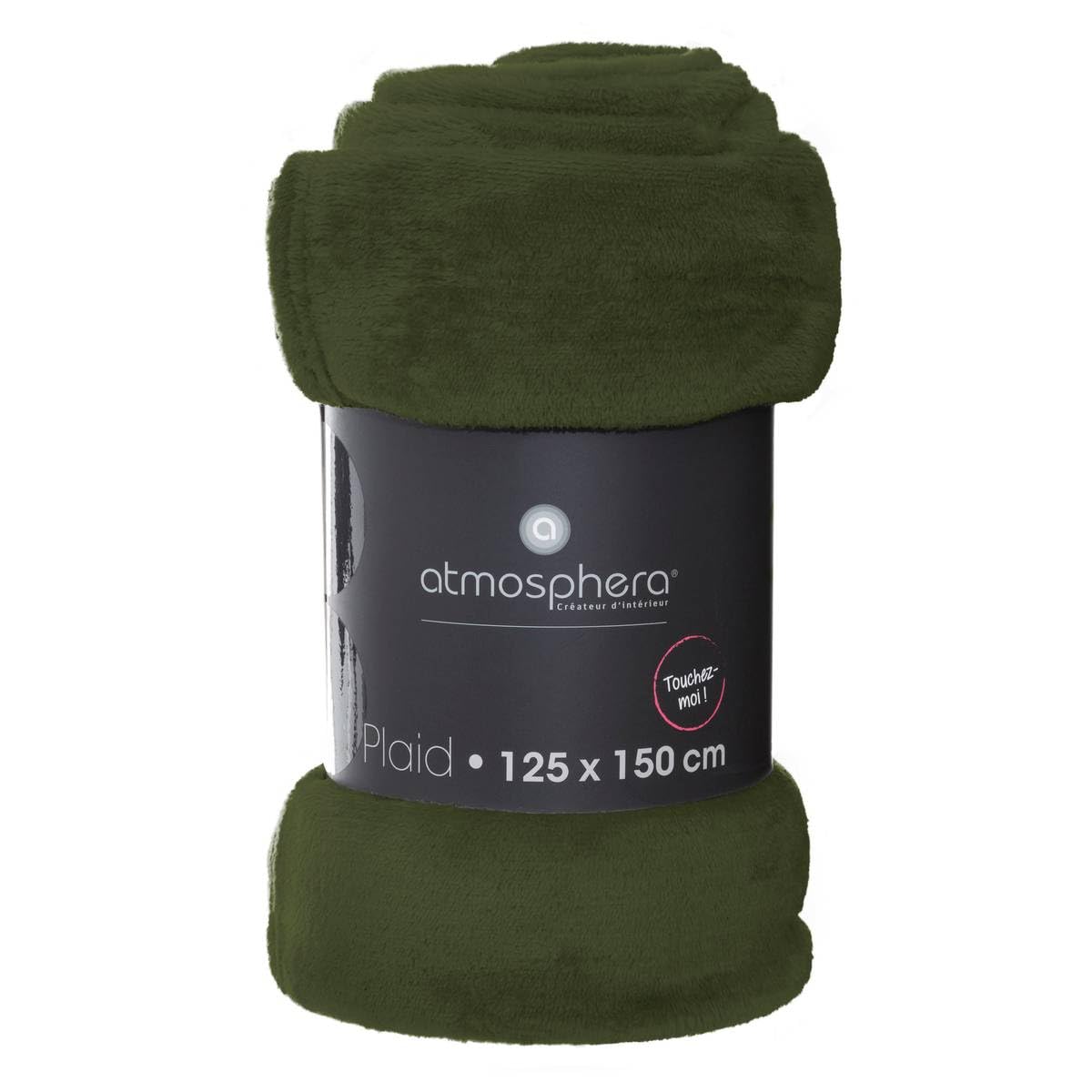 Plaid Polaire (160 Cm) Quito Bleu Canard - Déco Textile - Eminza