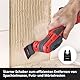 Original Einhell XL-PLUS-CASE 10-tlg. Multitool-Set (HCS Halbrund-Sägeblatt, HM Halbrund-Sägeblatt, HM Delta-Raspel, HM Segmentsägeblatt, starrer Schaber, Dremel-Adapter)