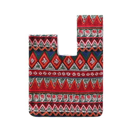 Bolso de mano con lazo de muñeca, bolso de pulsera de ganchillo,Bolsa de almacenamiento para hilo de coser - Bolso de mano de punto de ganchillo, bolso de mano portátil atado en la muñeca para mujer