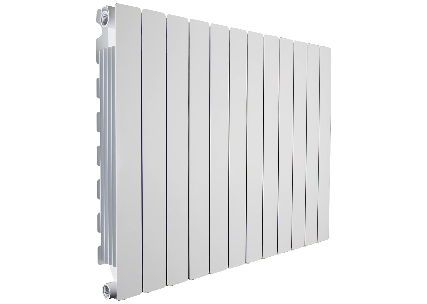 Fondital V693AM05412 Radiatore in alluminio pressofuso Blitz Super B4, 700 mm, 12 elementi, bianco