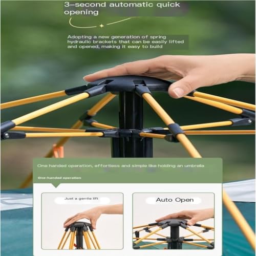 Carpa portátil automática para camping de 2 personas miniatura 6