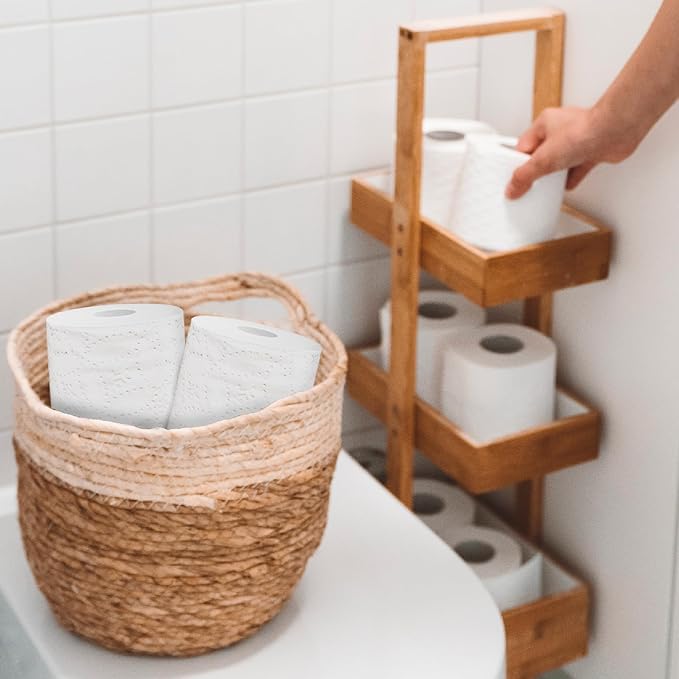 Image of Amazon Basics 2-Ply Toilet Paper, 12 Mega Rolls (Equal to 48 Regular Rolls), 350 Sheets per Roll, Unscented, Septic Safe