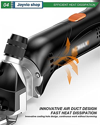 joyvio Oplaadbare Schapenschaar, Geiten Lama Alpaca Dikke Vacht en Zware Dieren Haarbont Verzorging, Boerderij Vee… - Image 6