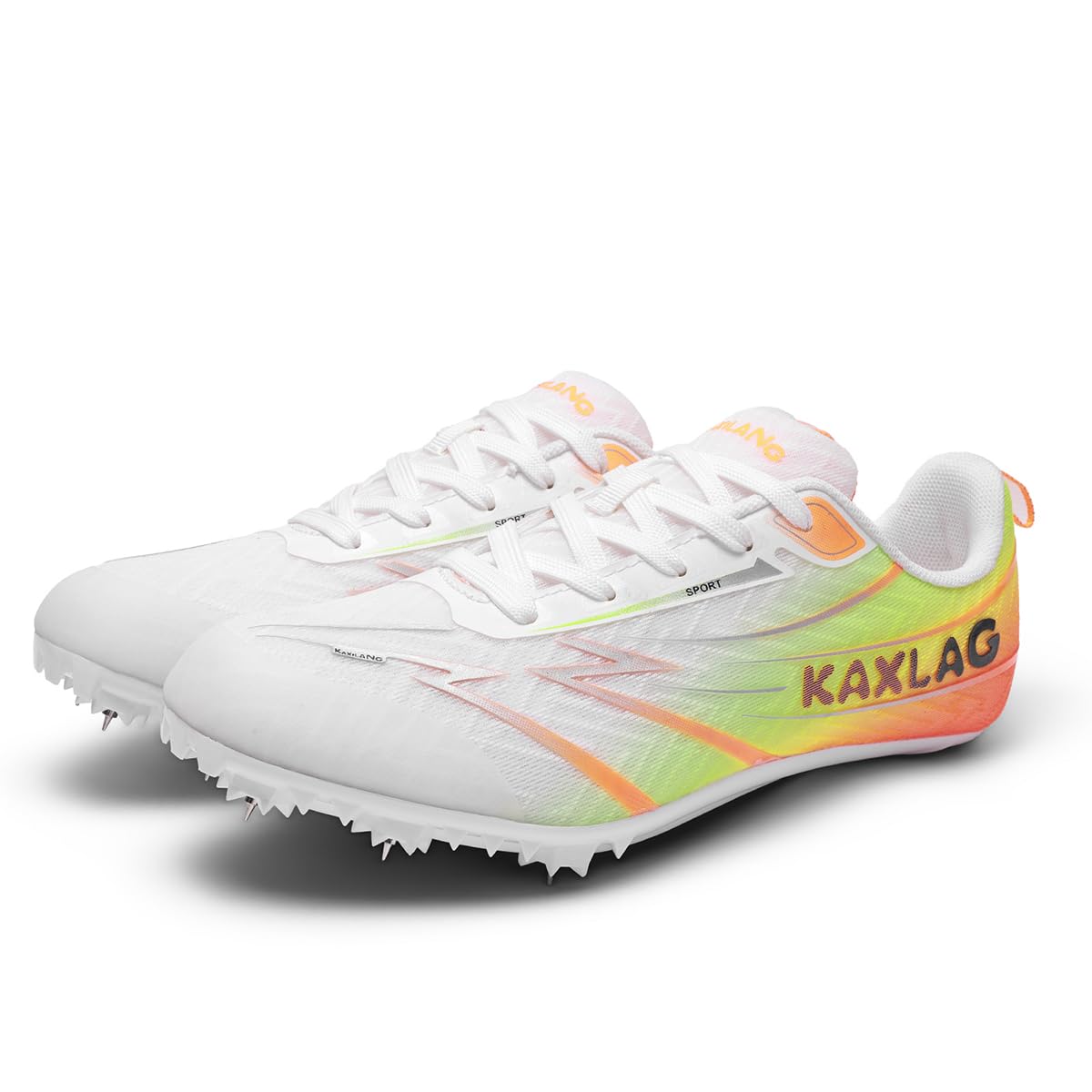 Zapatillas de Clavos Atletismo,con 8 Clavos,Unisex Spikes Atletismo para Pista,Antideslizantes,Atletismo para Velocidad Sprint