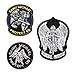 FaithHeart Patch Thermocollant Ecusson Templier Chevalier Archange Saint Michel Chretien Biker Ecusson Thermocollant Ecusson à Coudre Autocollant de Patch pour Vêtement T-Shirt Jeans Veste