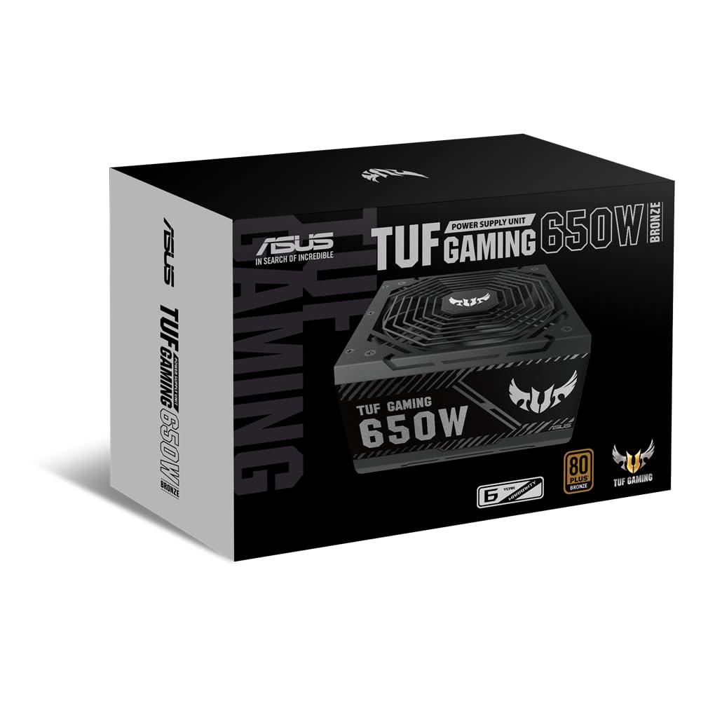 Amazon | ASUS TUF Gaming 650W ATX12V 80 Plus ブロンズ電源