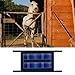 Aymzbd Stall Guard for Horse Barn Guard for Goats, Cows Easy Install 59.1 inch x 18.9 inch Gear Stable Supplies Stall Gate Guard, Blue